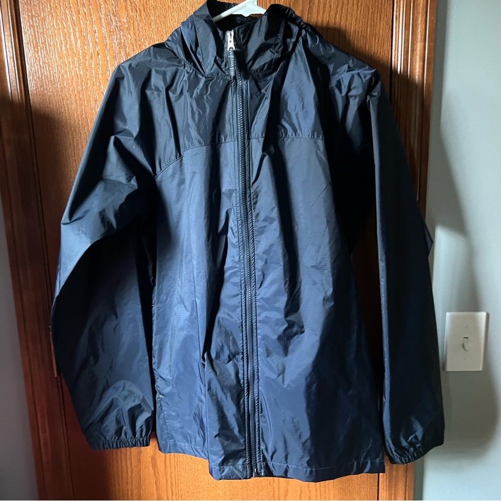 NWOT Lands’ End Blue Hooded Jacket Youth XL
